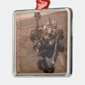 セルフィー NASA 火星 キュリオシティー ローバー 赤い惑星 メタルオーナメント (左)