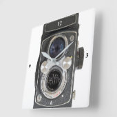 セルフィ スクエア壁時計 (傾斜)