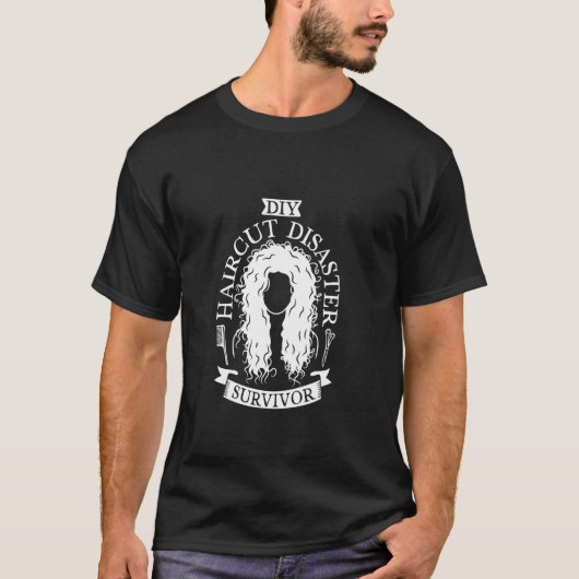 セルフカット災害の生存者 Tシャツ (正面)