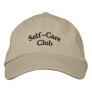 セルフク気にラブ:心地よい刺繍入りキャップ 刺繍入りキャップ