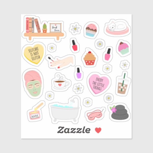 セルフケア 私の時間 くつろぎ バレットジャーナル シール (シート)