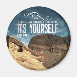 セルフコミットメント感動的マグネット マグネット