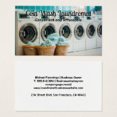 セルフサービス式洗濯業 | 洗濯乾燥機 (正面&裏面)