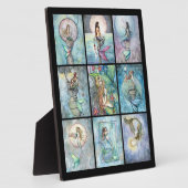 セルフスタンドマーメイド写真9人魚インワン フォトプラーク (側面)