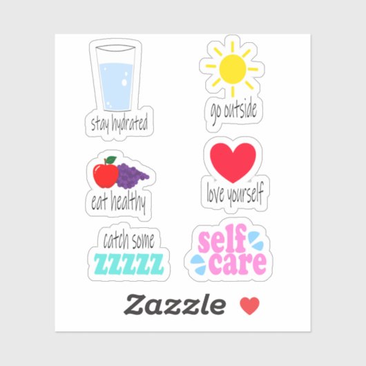 セルフステッ気にクセット シール (シート)