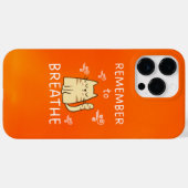 セルフチ気にップ – 忘れずに呼吸 Case-Mate iPhoneケース (裏面 (横))