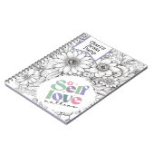 セルフノート気にブック |脳ダンプ、不安の軽減 ノートブック (左側)