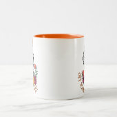 セルフフリースケルトンの設定 ツートーンマグカップ (中央)