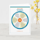 セルフホイール気に製品 カード (黄色い花)