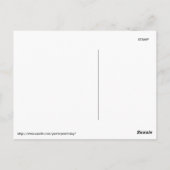 セルフポルトリアットビンセントヴァンゴッホ1889 ポストカード (裏面)