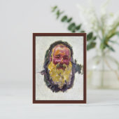 セルフポートレイトバイクロードモネ ポストカード (スタンド正面)