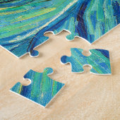 セルフポートレイトビンセントファンゴッホ1889ジグソーパズル ジグソーパズル (側面)