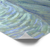 セルフポートレイト1889年ビンセント・ヴァン・ゴッホ ポスター (角)