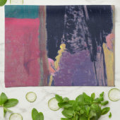 セルフポートレイト(ひげを生やした男)、エドウアール・ヴィイラード キッチンタオル (折り畳み)