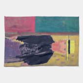 セルフポートレイト(ひげを生やした男)、エドウアール・ヴィイラード キッチンタオル (横)