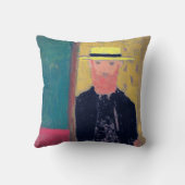 セルフポートレイト（ひげを生やした男）、エドウアール・ヴィイラード クッション (裏面)