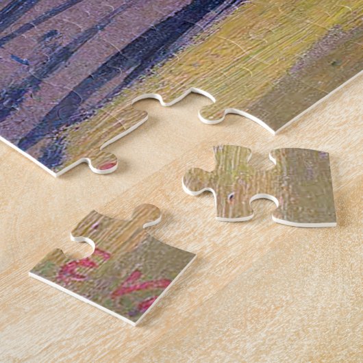 セルフポートレイト(ひげを生やした男)、エドウアール・ヴィイラード ジグソーパズル (側面)