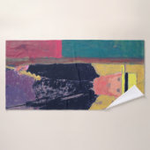 セルフポートレイト（ひげを生やした男）、エドウアール・ヴィイラード バスタオル (バスタオル)