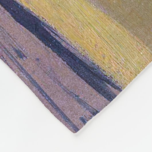 セルフポートレイト（ひげを生やした男）、エドウアール・ヴィイラード フリースブランケット (角)