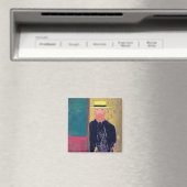 セルフポートレイト(ひげを生やした男)、エドウアール・ヴィイラード マグネット (インサイチュ (食洗機))