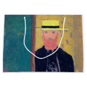 セルフポートレイト（ひげを生やした男）、エドウアール・ヴィイラード ラージペーパーバッグ (正面)