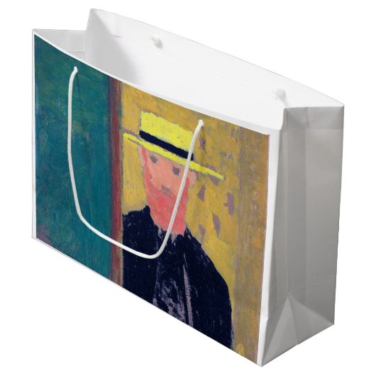 セルフポートレイト（ひげを生やした男）、エドウアール・ヴィイラード ラージペーパーバッグ (正面アングル)