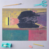 セルフポートレイト(ひげを生やした男)、エドウアール・ヴィイラード 薄葉紙 (クラフト)