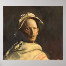 セルフポートレイト – アボット・セイヤーファインアートポスター