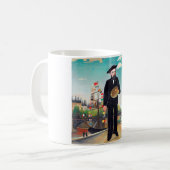 セルフポートレイト、ランドスケープ、ルソー コーヒーマグカップ (正面左)