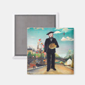 セルフポートレイト、ランドスケープ、ルソー マグネット (正面/裏面)