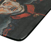 セルフポートレイト（Walter Gramatte著） カッティングボード (角)