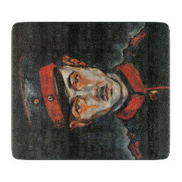 セルフポートレイト（Walter Gramatte著） カッティングボード