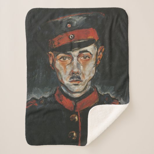 セルフポートレイト（Walter Gramatte著） シェルパブランケット (正面)