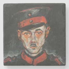 セルフポートレイト（Walter Gramatte著） ストーンコースター