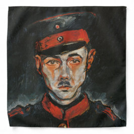 セルフポートレイト（Walter Gramatte著） バンダナ