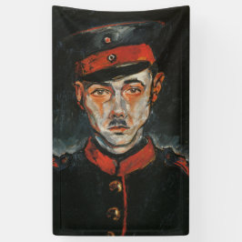 セルフポートレイト（Walter Gramatte著） 横断幕