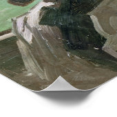 セルフポートレイトat Saint-Saveur, 1868 ポスター (角)