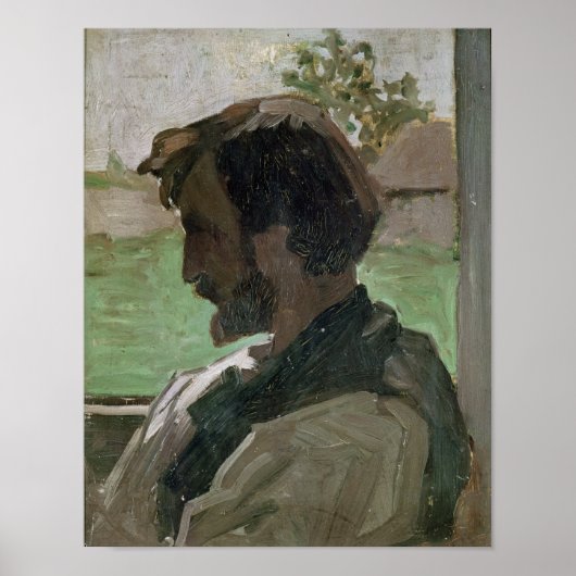 セルフポートレイトat Saint-Saveur, 1868 ポスター (正面)