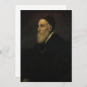 セルフポートレイトby Tititian, Renaissance Art (正面/裏面)