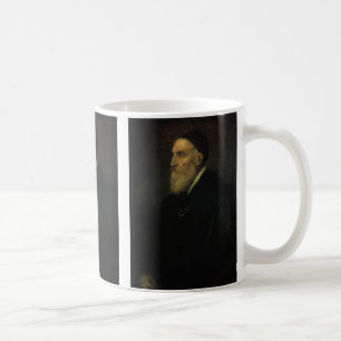 セルフポートレイトby Tititian, Renaissance Art コーヒーマグカップ