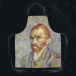 セルフポートレイトVincent Willem vanゴッホ エプロン<br><div class="desc">自画像(1889)。ヴィンセント・ウィレム・ヴァン・ゴッホ灰色の背景に自己の肖像画。そのアーティストはブルーグレーのジャケットを着ている。パブリックドメインにおける有名な芸術作品の複製。</div>