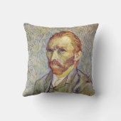 セルフポートレイトVincent Willem vanゴッホ クッション (裏面)