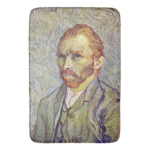 セルフポートレイトVincent Willem vanゴッホ バスマット
