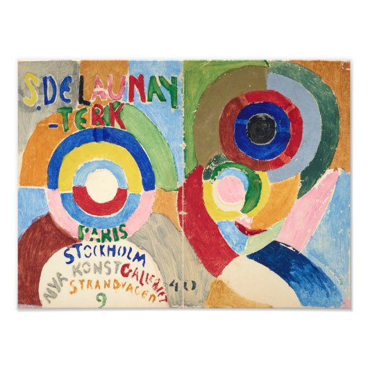 セルフポートレートカバー | Sonia Dellaunay-Terk | フォトプリント (正面)