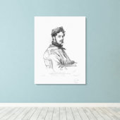 セルフポートレート2 キャンバスプリント (インサイチュ (ウッドフロア))