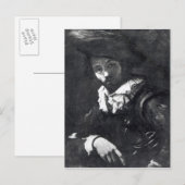 セルフポートレート2 ポストカード (正面/裏面)