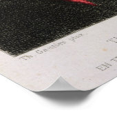 セルフポートレート「エルナニ」用 ポスター (角)