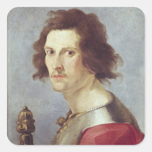 セルフポートレート スクエアシール (正面)