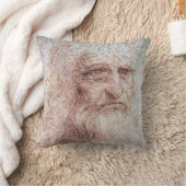 セルフポートレート、レオナルド・ダ・ヴィンチ クッション (ブランケット)