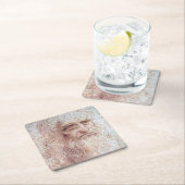 セルフポートレート、レオナルド・ダ・ヴィンチ スクエアペーパーコースター (インサイチュ)